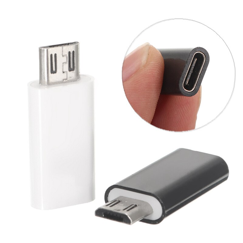 USB-C tipo C a Micro USB B 3,0 adaptador de Cable de carga de datos convertidor USB tipo C hembra a macho para Samsung para Xiaomi para Huawei