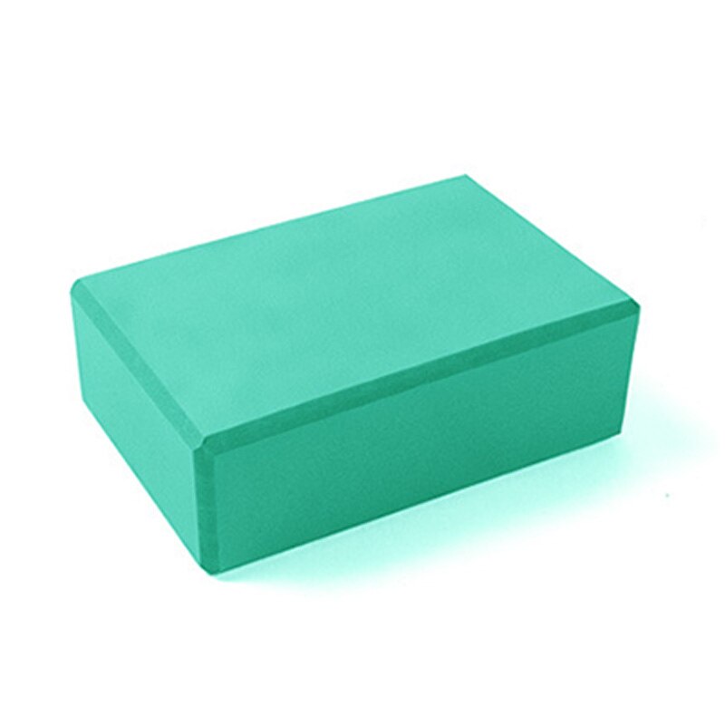 Eva-yogablöcke, sport-übungs-fitnessstudio-schaumstoff, trainingshilfe, dehnungshilfe, körperformung, gesundheitstraining für frauen, fitness-yoga-block: Grün