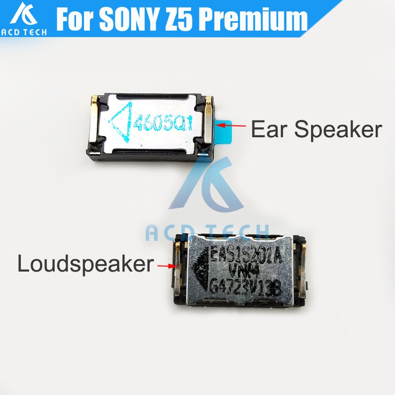 Für Sony Xperia Z5 Prämie Z5Plus E6883 E6833 oben Ohr Lautsprecher Unterseite Lautsprecher Summer Klingelton Mit Wasserdicht Klebstoff Aufkleber