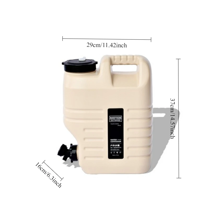 Cubo de agua portátil para acampar, contenedor de almacenamiento plegable para exteriores, cubo de plástico plegable de gran capacidad para Picnic, 1 Uds.