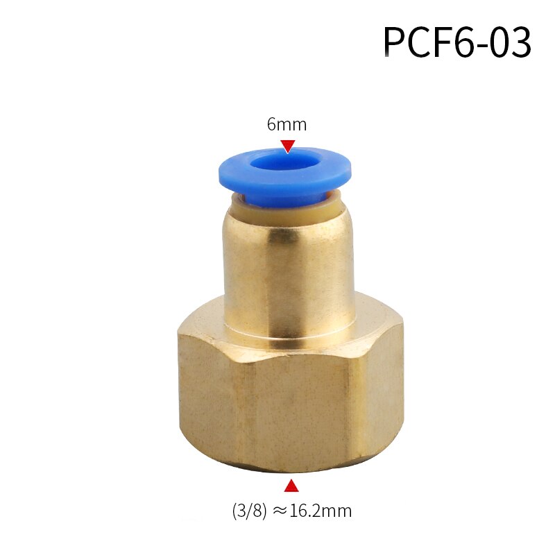 1Pcs PCF Air Rohr Fitting 4 to12mm Schlauch Rohr 1... – Vicedeal 1Pcs PCF Air Rohr Fitting 4 to12mm Schlauch Rohr 1... – Vicedeal
