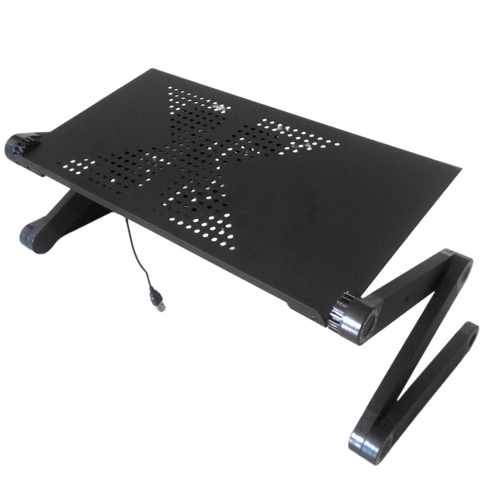Aluminum Alloy Adjustable Laptop Table Portable Folding Computer Desk Notebook Desktop Stand Computer Table: desk Mouse board