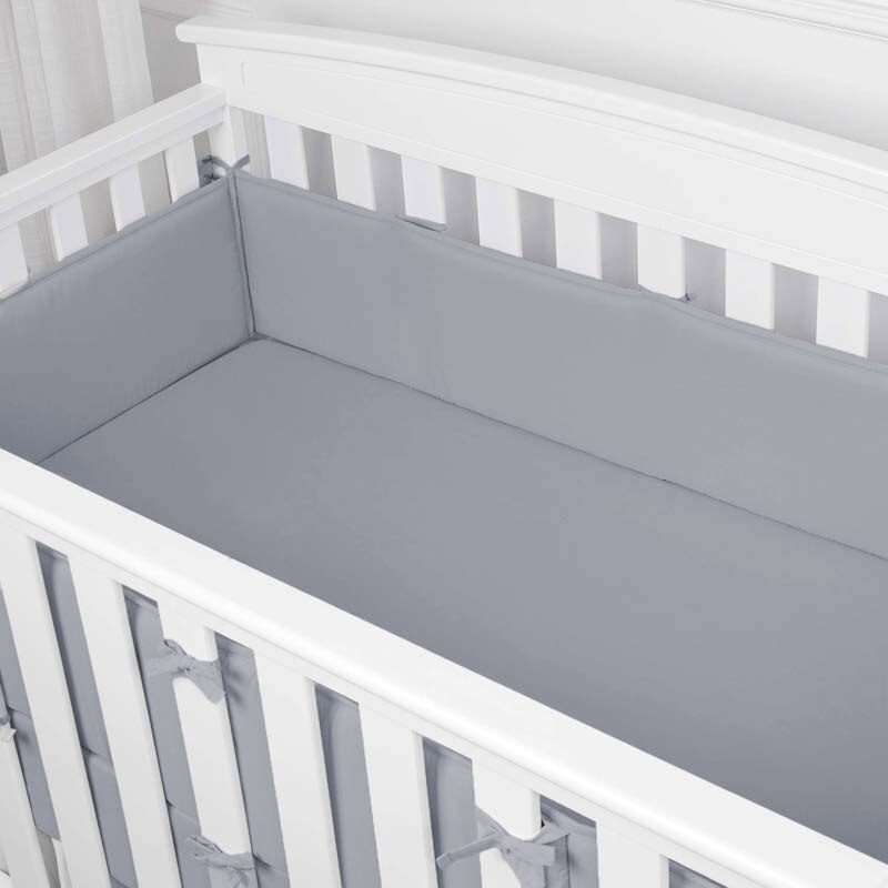Baby seng kofanger krybbe omkring pude børn sikkert hegn spædbarn beskytter seng omkring anti-kollision beskyttelsesliste værelse indretning