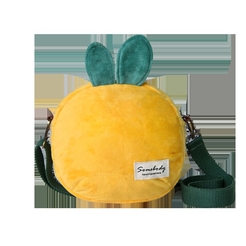 Persimmon kleine tasche weibliche neue cartoon obst diagonal tasche nette student plüsch tasche