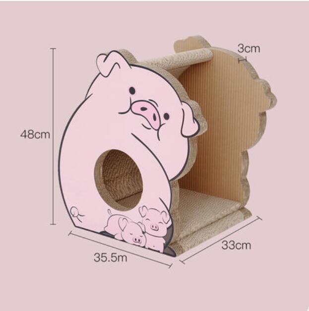 Dinozaur drapak dla kota artykuły dla kotów gniazdo pionowe kot pazur pokładzie: A