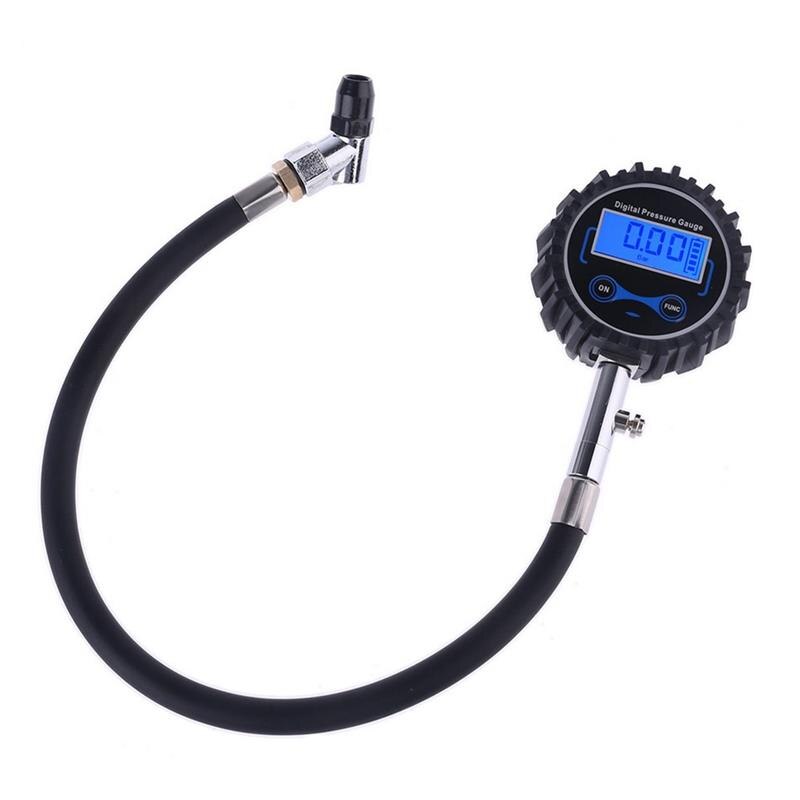 Compression Tester LCD Screen Four Units Compression Testing Gauge Set Car Repair Hand Tools Set With Portable Box