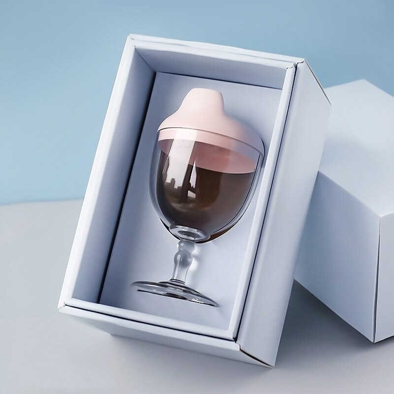 150ML calice per bambini bicchiere d'acqua a forma di anatra bottiglia per il latte bottiglia per il latte, usato per alimentare il bambino per imparare a bere l'allenamento dell'acqua