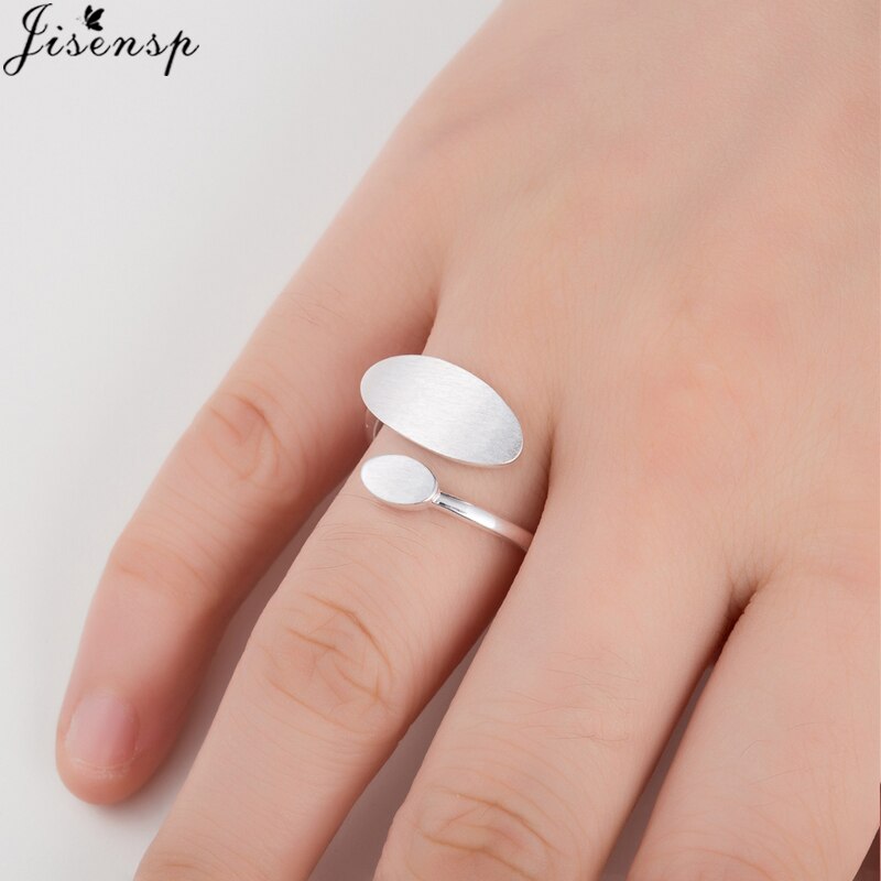 2022 Simple Open Rings for Women Girls Geometric Whale Tail Leaf Bar Heartbeat Plane Finger Ring Jewelry anel