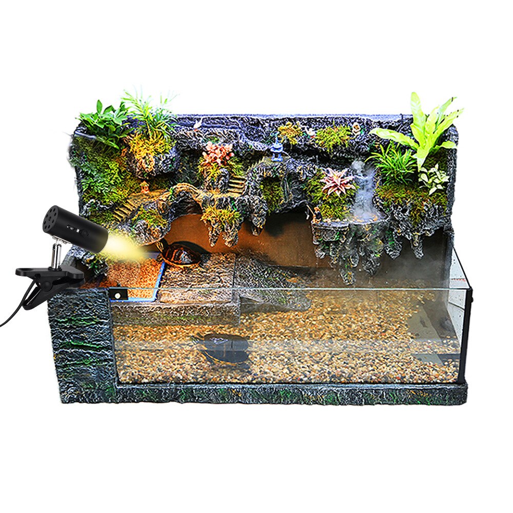 Tortoise basking lamp, sun lamp, hose basking lamp, amphibious pet tortoise lizard lamp, heating heat preservation lamp