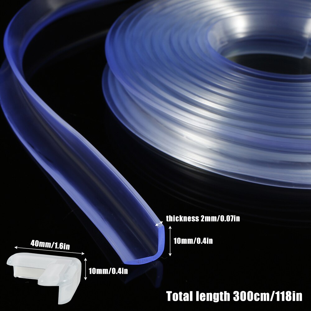 3M Baby Baby Veiligheid Hoek Bescherming Strip Guards Transparante Tafel Rand Meubels Hoekbeschermers Soft Pvc Bumper