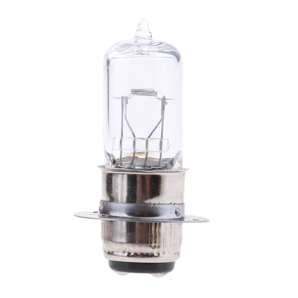Bombillas halógenas para faro delantero de motocicleta, P15D-25-1, 12V, 35/35W, color blanco brillante, 1 ud.