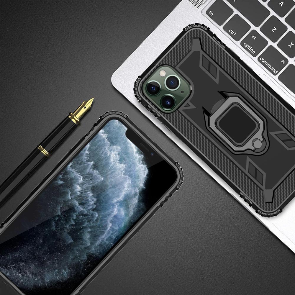 Suitable for iPhone12/12Pro mobile phone case 12mini mobile phone case 12pro MAX ring car anti-fall case