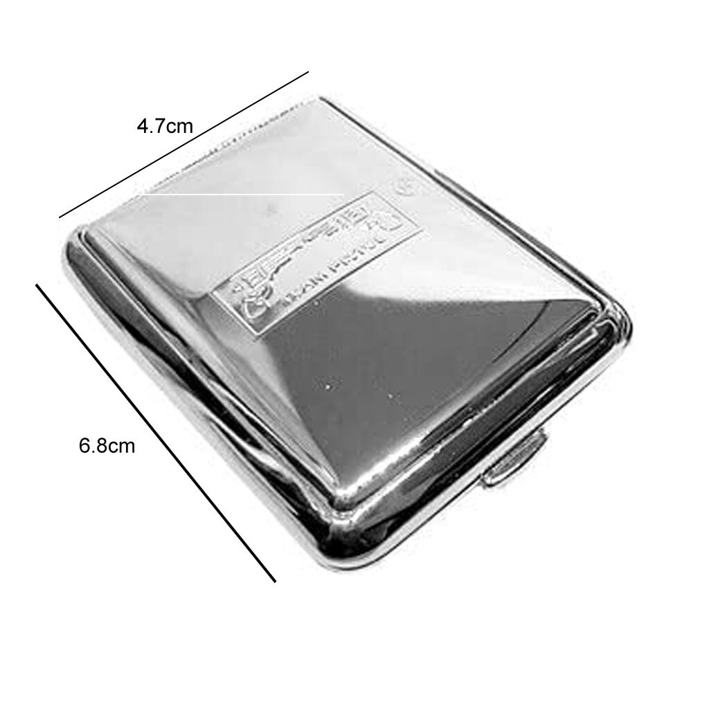 top selling Stainless Steel Matchboxes With Friction Plate To Open And Close With One Button Support