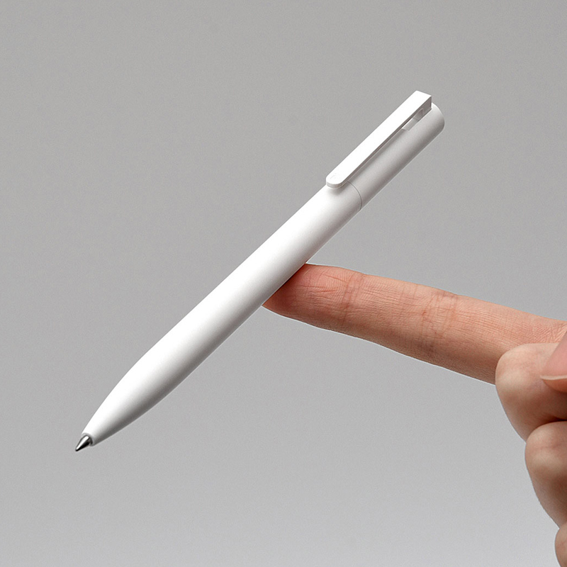 Original Xiaomi mi No Cap bolígrafo de gel de escritura Japan mi kuni tinta negra liso 0,5mm relleno de Suiza pluma de secado rápido