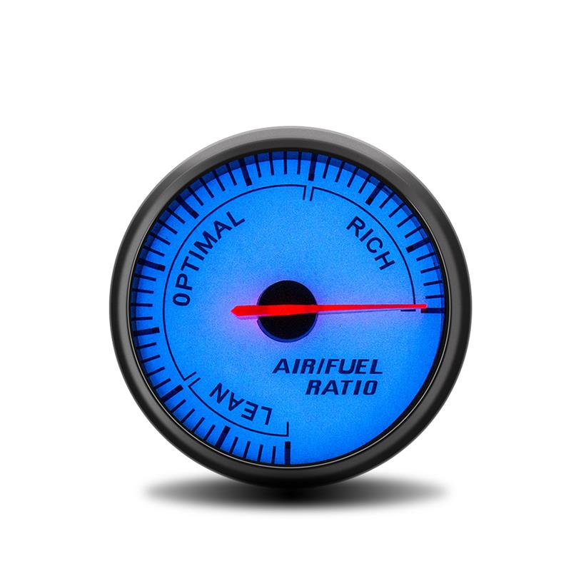 60MM Air Fuel Ratio Gauge With Narrowband O2 Oxygen Sensor Blue Backlight Pointer Display Digital Car Gauge Fit for 12V