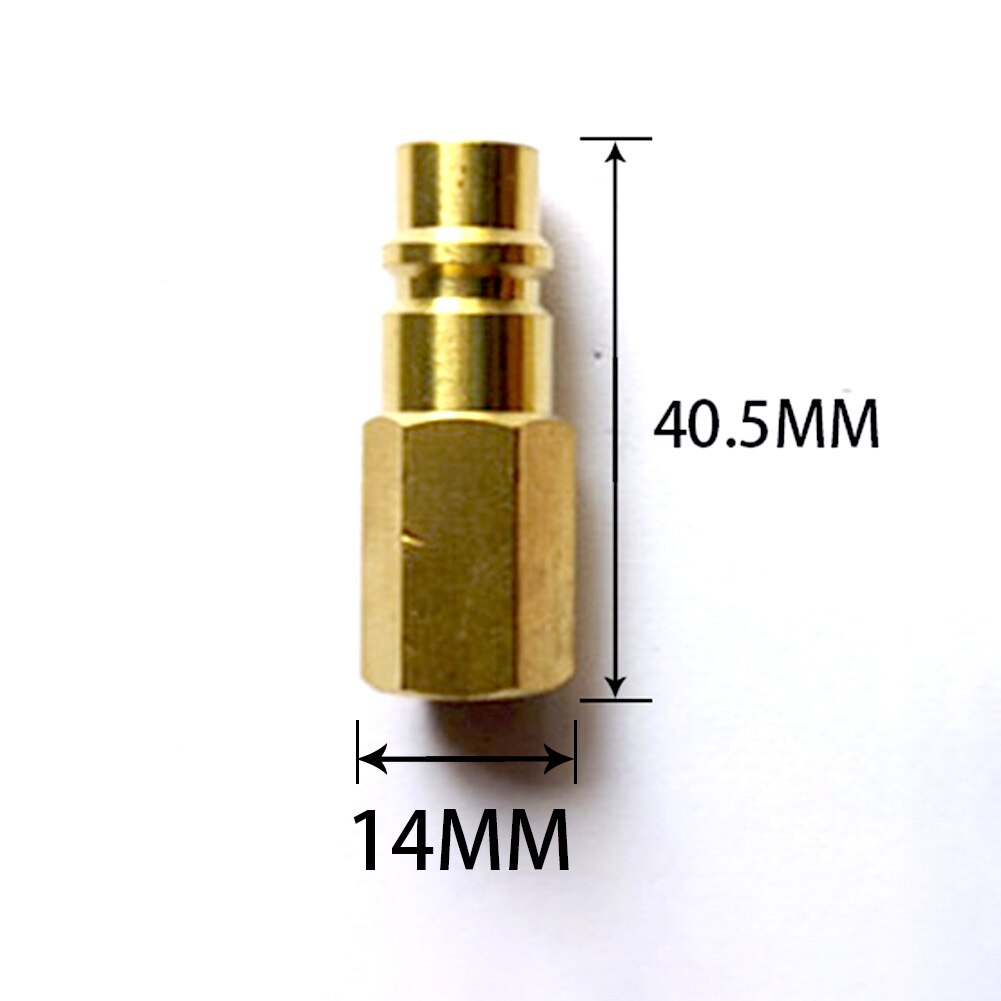 Adapter 1/4 "SAE Internal Thread - LP Connect Car Conditioner LP Connection Refrigerants Adapter R134a /4 "SAE Internal Thread
