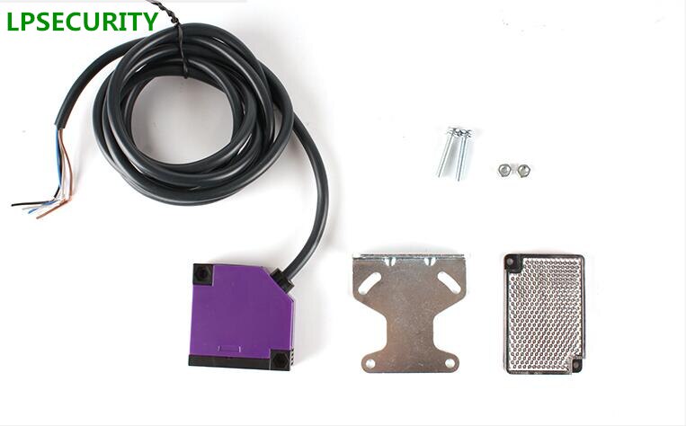 LPSECURITY 4 meters detection photocell switch with reflectors/REFLECTIVE PHOTO CELL INFRARED SENSOR PHOTO EYE BEAM