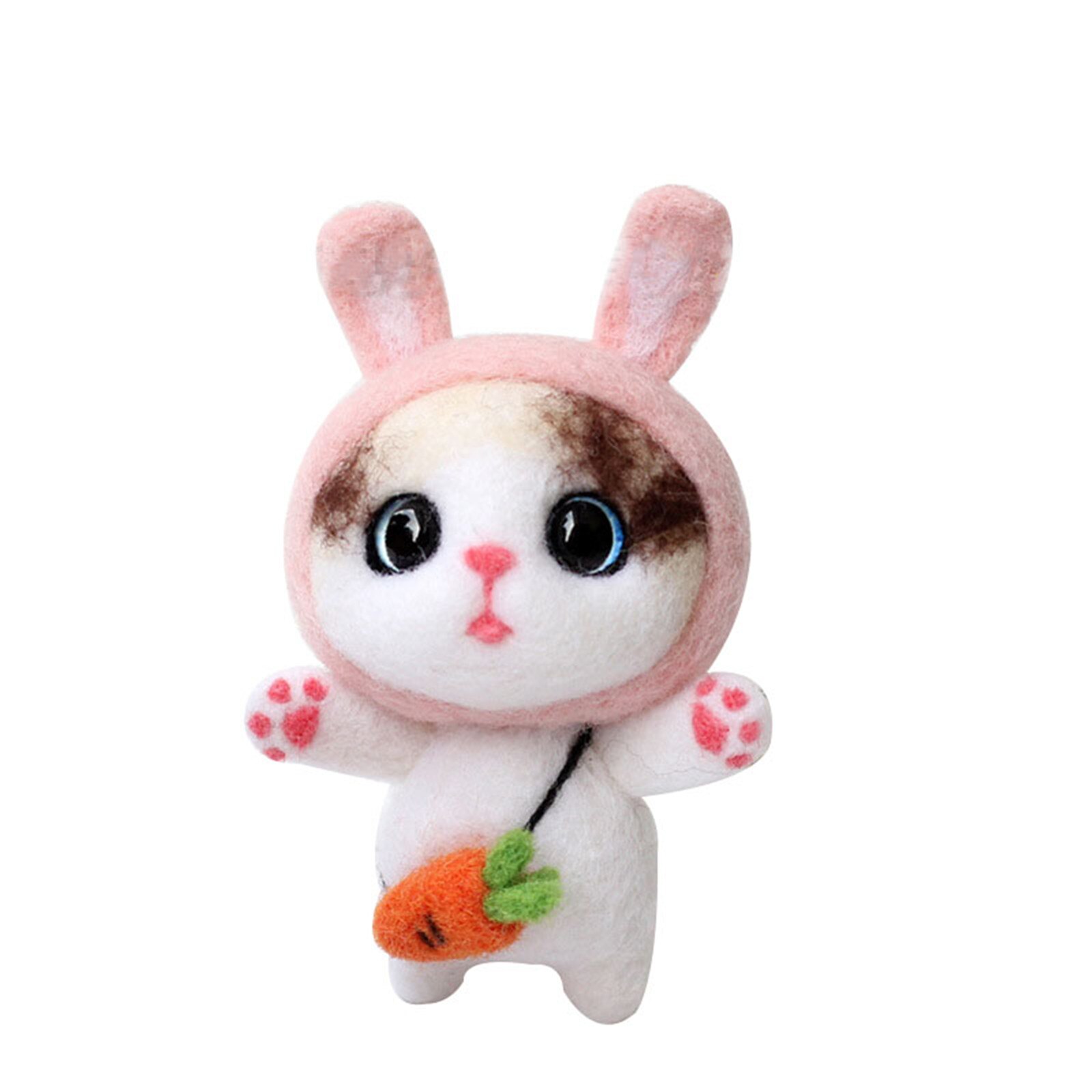 1 Set DIY Wool Needle Felting Kit Needle Felting Beginner Kits with Instructions and Needle Felting Basic Tools TB