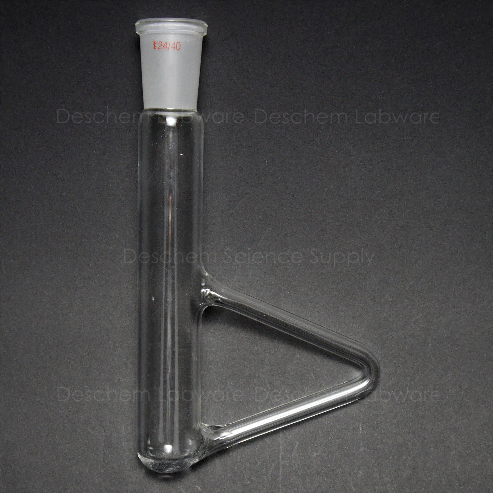 24/40,Glass Melting Point Tube,Ground Joint,Thiele Type,Triangle Shape
