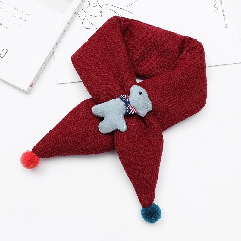 Bufanda para niños de invierno cálido bufanda para niños y niñas bufandas de cuello de algodón para bebés: 18