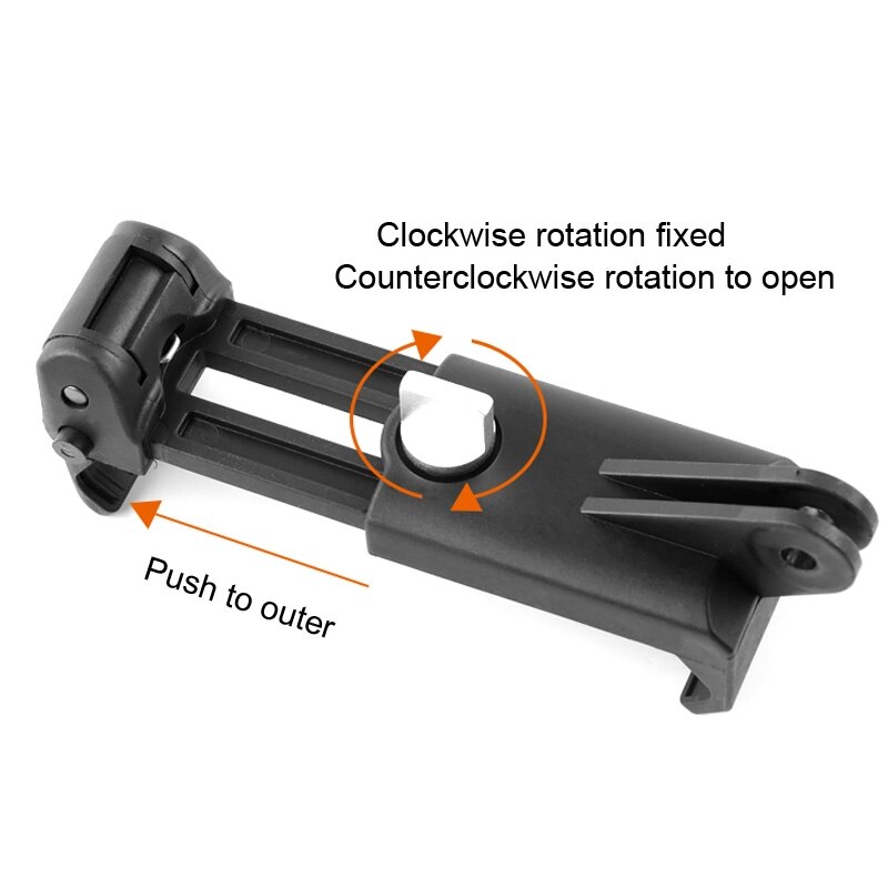 PULUZ Smartphone Mount - Nylon - Clamp Range 6-9cm - for iPhone, Samsung Galaxy