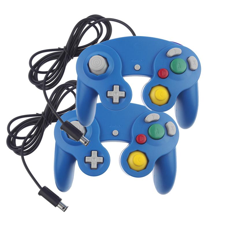 2PCS Wired Gamepad for NGC Game Controller for Nintend for GameCube GC Wii Console Fully Compatible with All Systems R20