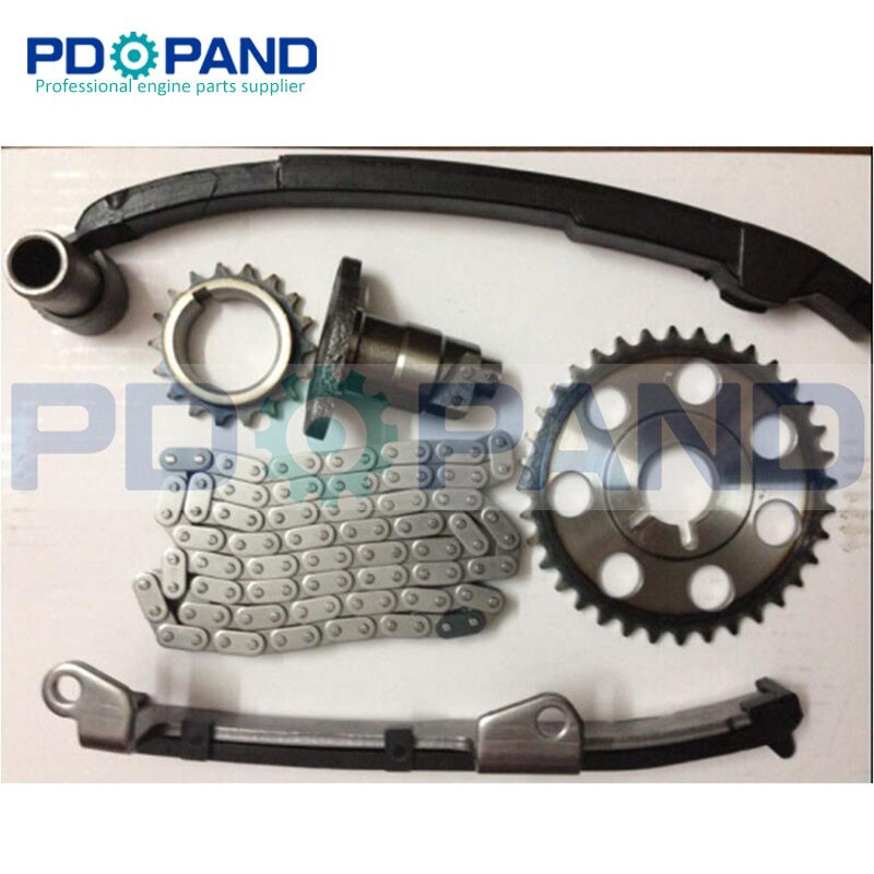 2RZ 2RZFE 2RZ-FE Engine Timing Chain Gear Tensioner Kit (6 pcs) for Toyota Hiace/Hilux II Pickup 4WD 2.4L