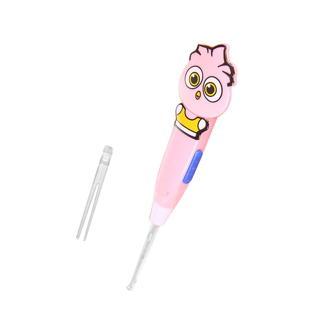 Cuillère à oreilles en plastique | Cuillère à oreille mignonne cuillère à oreille de bébé pour la directe sûre