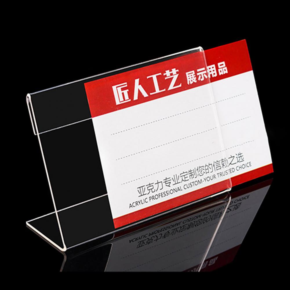 40%HOTMulti-function Transparent Acrylic Display Holder for Meeting