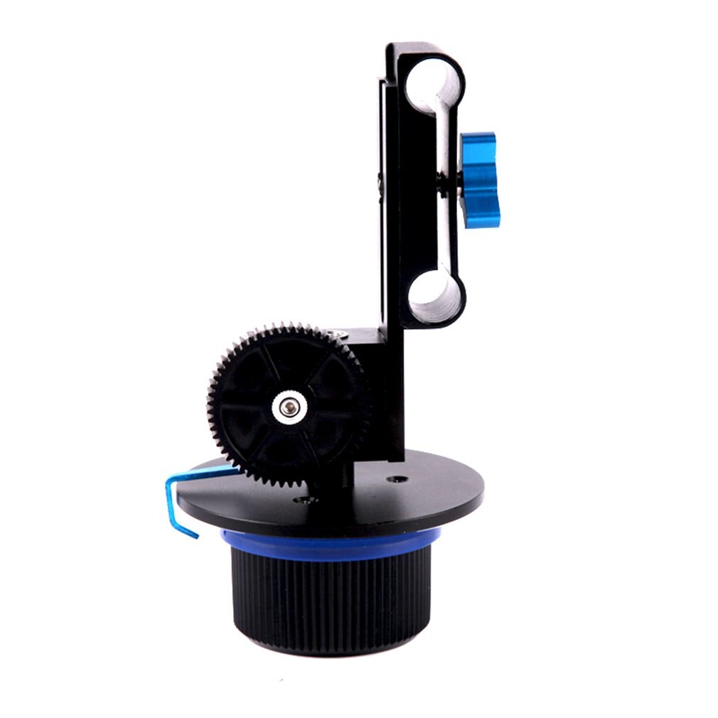 Braçadeira de liberação rápida dslr siga o foco ff para 15mm haste rig 60d 600d 5d2 gh2 d7000 foco profissional kit seguidor