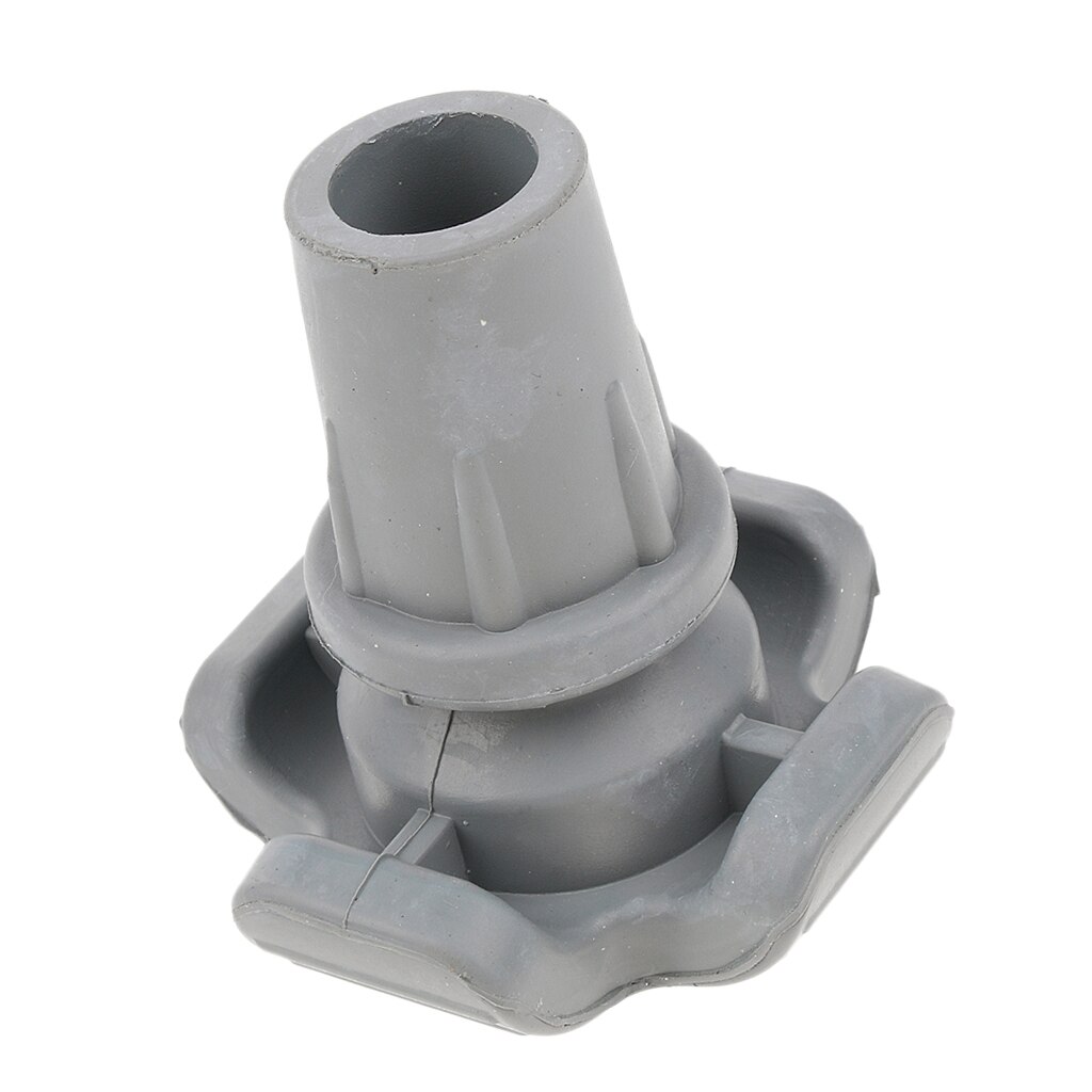 Walking Stick Tips End, Premium Antislip Rubber Crutch &amp; Walker Tips &amp; Cane Leg Tips Caps Cover - 7/8inch (2.2cm) - Gray