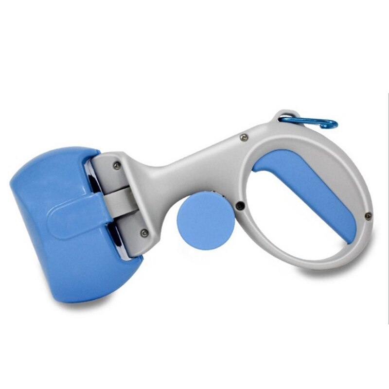 LVTUBANLV Pooper Schaufel für Hund Mittel Kleine Haustier Kacke Abfall wählen hoch Gestell Poo Abfall Entfernung robust Langlebig Nicht Zerbrechliche Pflücker: Blau-klein