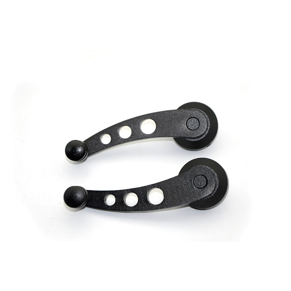 Billet Aluminum Universal Car Truck Manual Window Glass Door Crank Handle Winder Universal Black / red / blue: Black