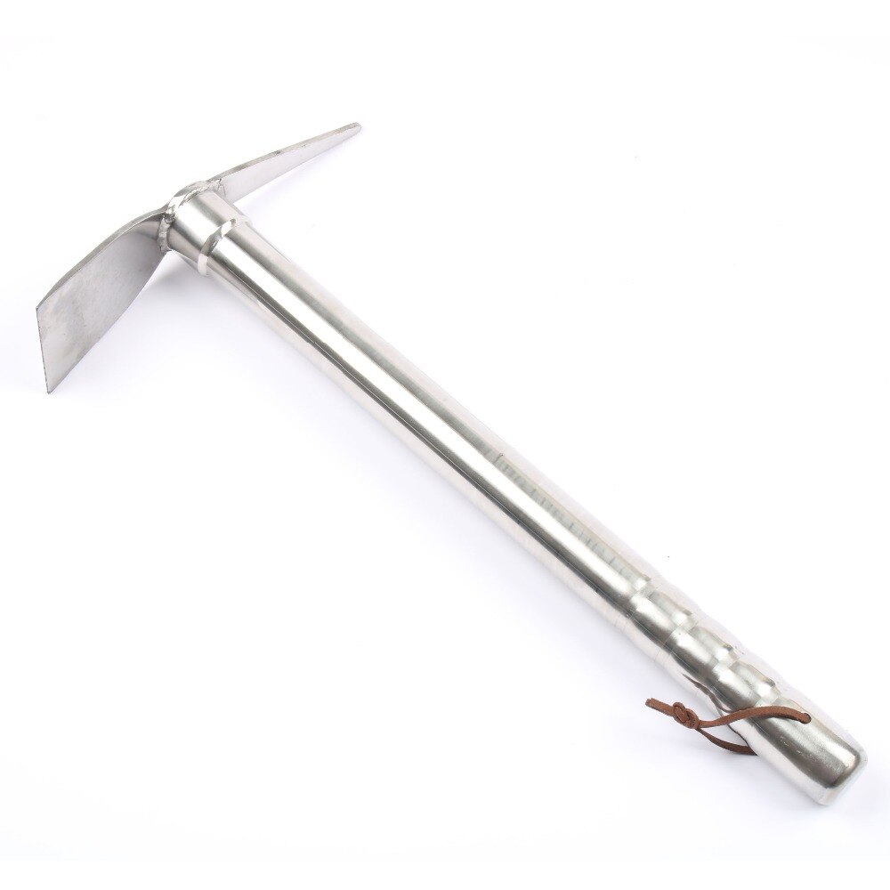 Outils de jardinage houe agricole poignée courte outils agricoles houes en acier inoxydable pelle râteau outils agricoles pelle pioche