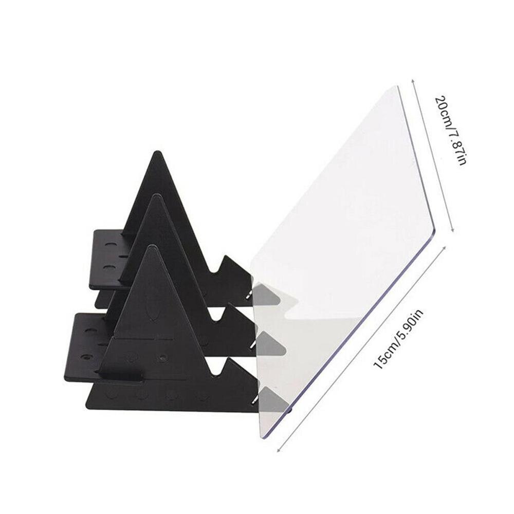 Optische Beeldvorming Tekentafel Lens Schets Spiegel Reflectie Dimmen Beugel Houder Schilderij Spiegel Plaat Tracing Tafel Plotter.