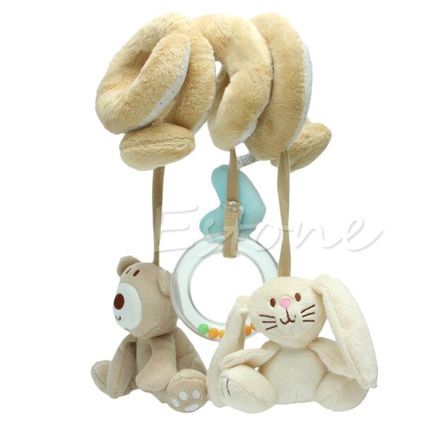 Baby Aktivität Spirale Kinderwagen Auto Sitz Reise Drehmaschine Hängen Spielzeug Rasseln Spielzeug: D16728