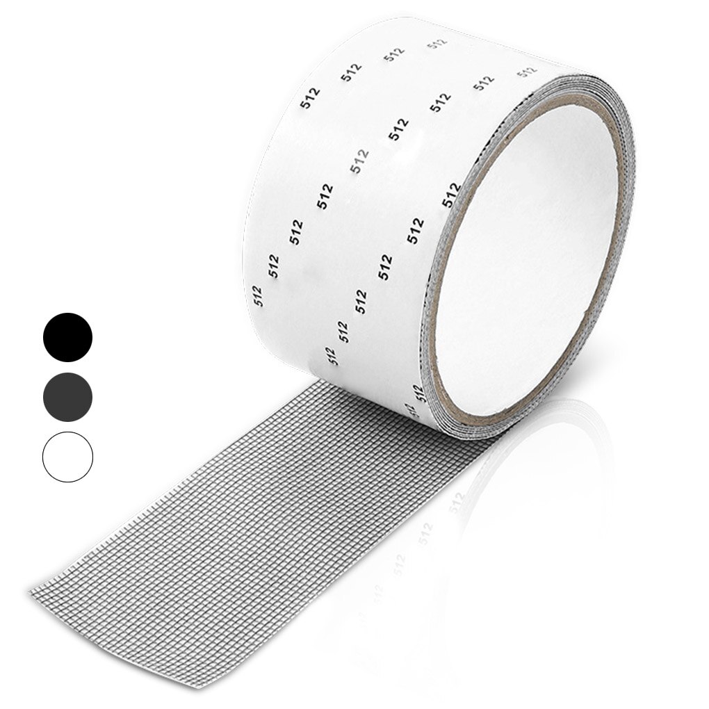 Screen Repair Tape Window Door Waterproof Patch Self-adhesive Strong Fix Anti-Insect Door Mosquito Net Mesh Broken Holes Repair