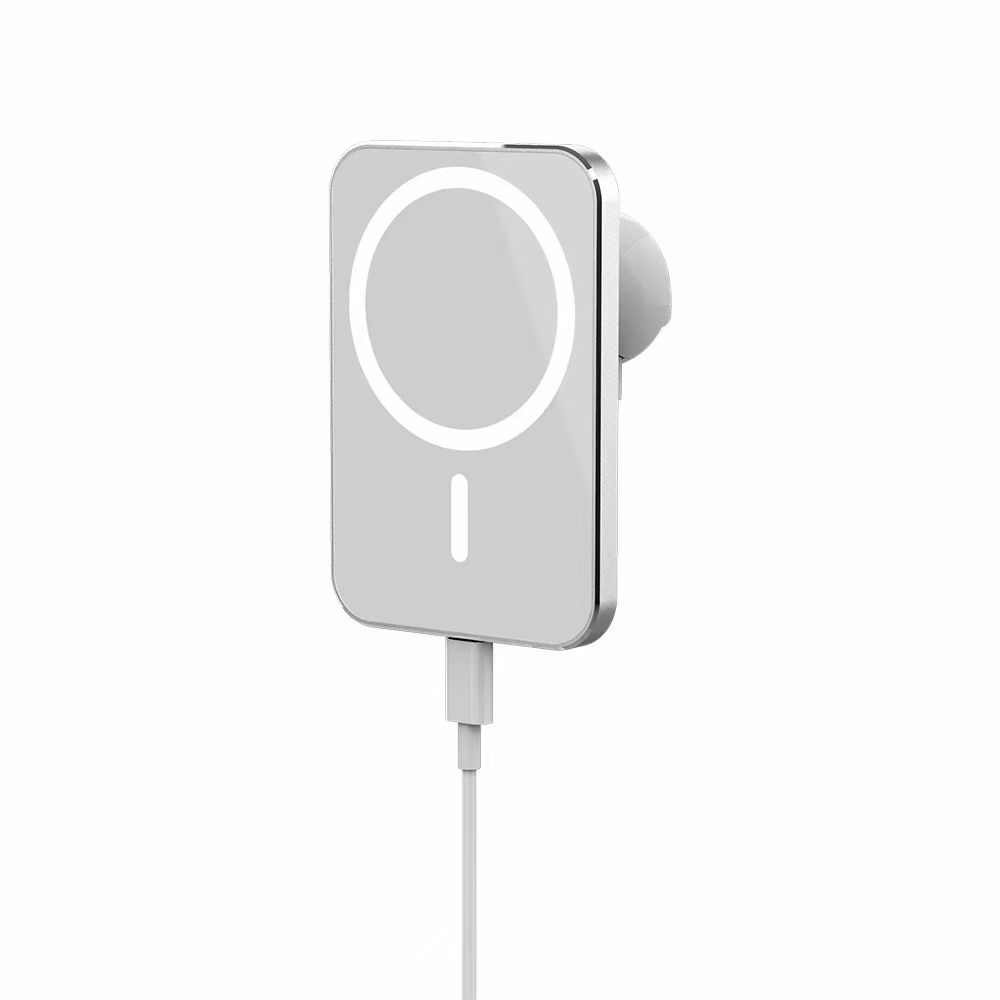 Cargador magnético de coche inalámbrico de 15W para iphone 12, 12 Pro Max, 12, soporte para teléfono móvil Adsorbable, montaje de ventilación de carga rápida