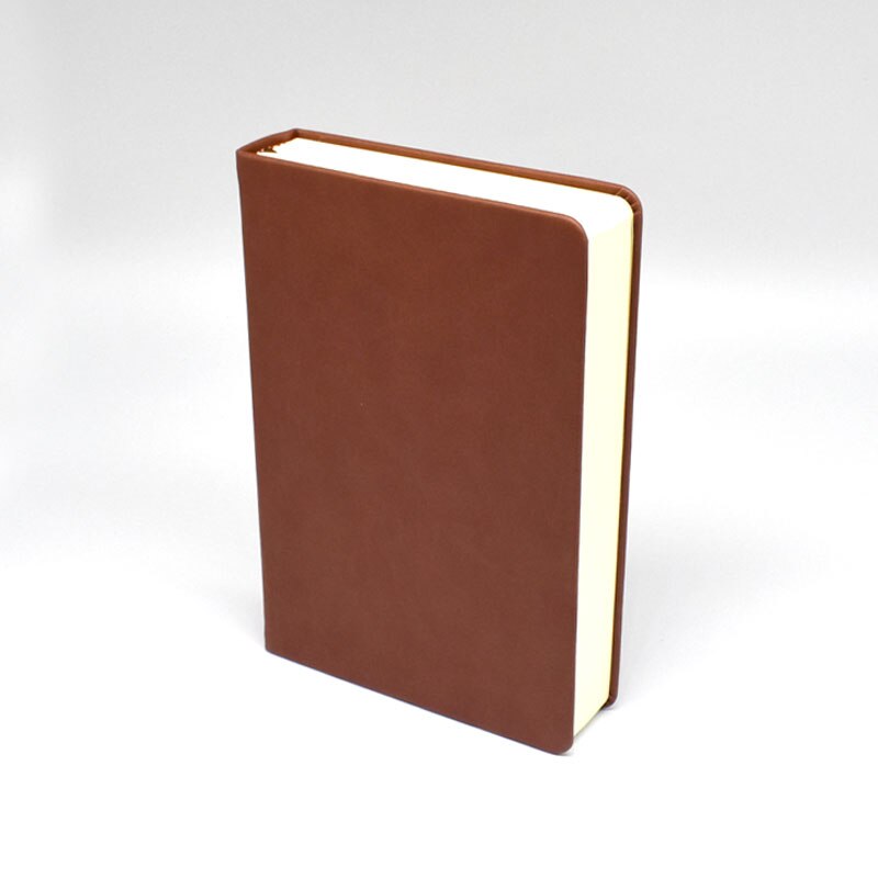 Super thick sketchbook Notebook 330 sheets blank pages Use as diary, traveling journal, sketchbook A4,A5,A6 Leather soft cover: Brown / A4