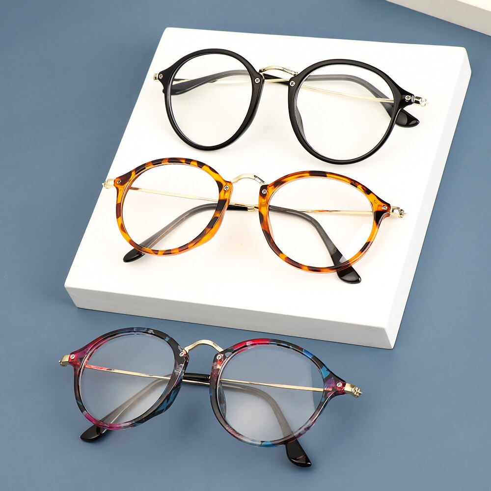 1PC unisexe Vintage plat miroir lunettes radioprotection ordinateur lunettes Flexible lunettes Vision soins lunettes