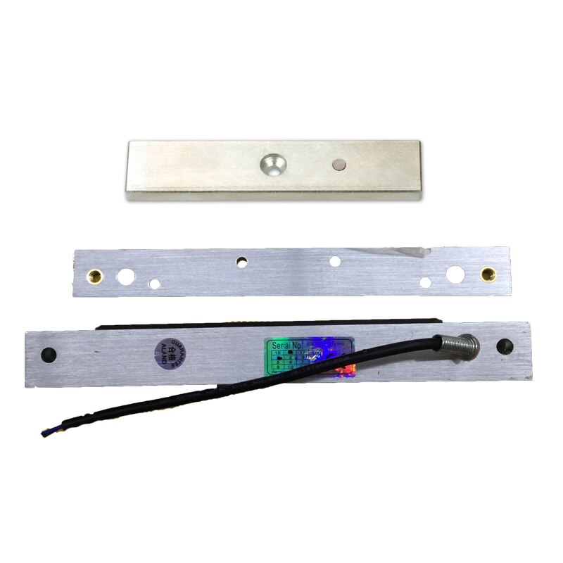 280kg 600lbs Holding Force 1door electronic magnetic lock For Wooden Glass Metal Door Fire Proof Electromagnetic lock: 280kg Water proof