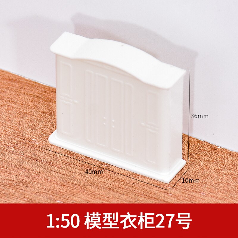 1pcs 1/25 1/30 1/50 1/75 scale Dollhouse mini Mobili In Miniatura casa di Bambola accessori In Plastica Book Shelf
