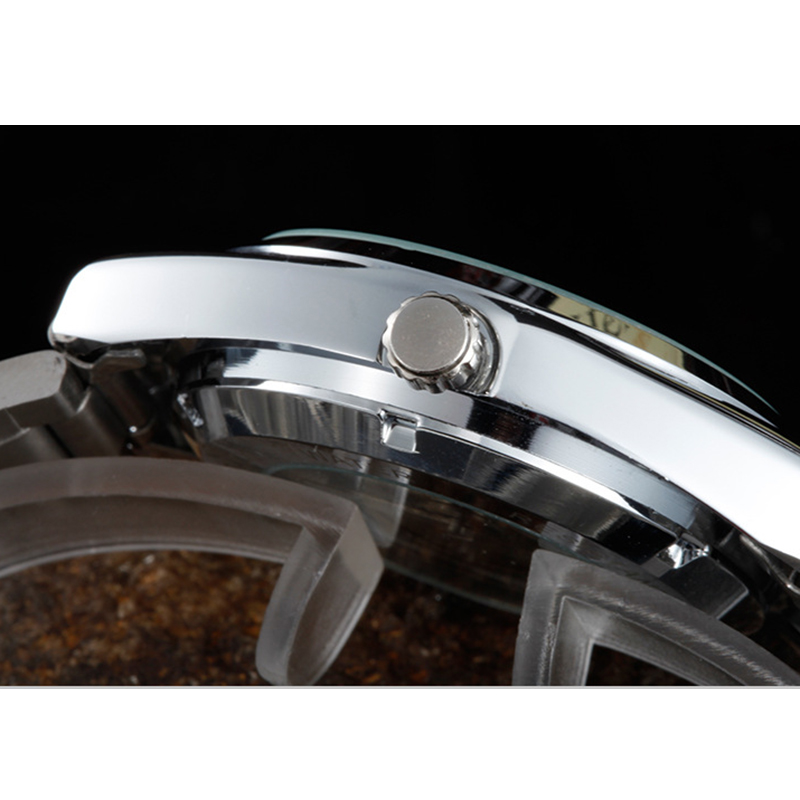 Top de luxe hommes automatique montres mécaniques en acier inoxydable homme d'affaires montre homme horloge montre-bracelet