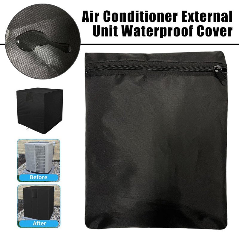Outdoor Vierkante Verticale Airconditioning Externe Unit Cover Airconditioner Buiten Machine Stofdicht En Regen-Proof cover