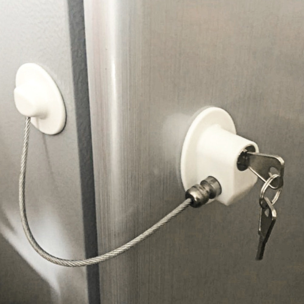 Adhesive Anti-Corrosion Punch Free Window Cabinet Home Drawer Rustproof Wardrobe Baby Refrigerator Lock Child Safety Protection