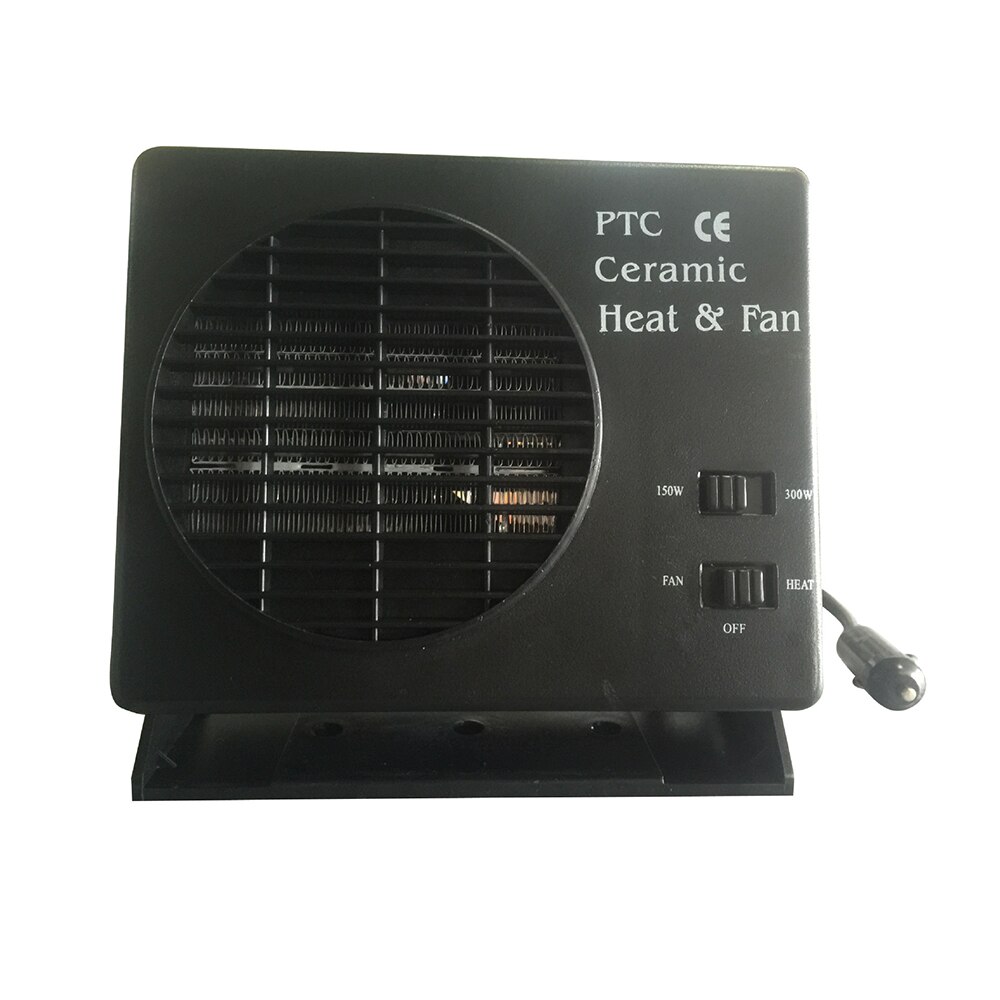 300 W/150 W 12V Auto Ventilator Kachel Schakelaar Keramische Verwarming Warmer Ontdooier Voorruitverluchting Auto Elektrische Verwarming fans Instant Verwarming