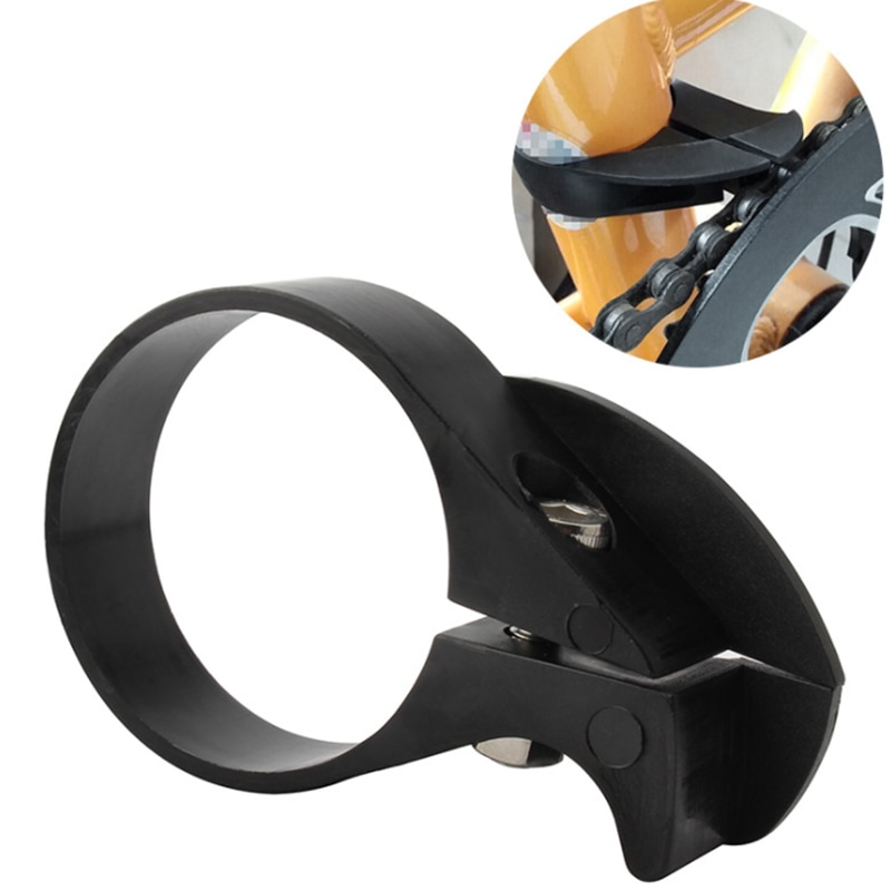 Folding Bike Chain Guard Adjustable Anti Bike Bicycle Chain Guard Cycling Single Chain Guide Deflector Watcher Protector