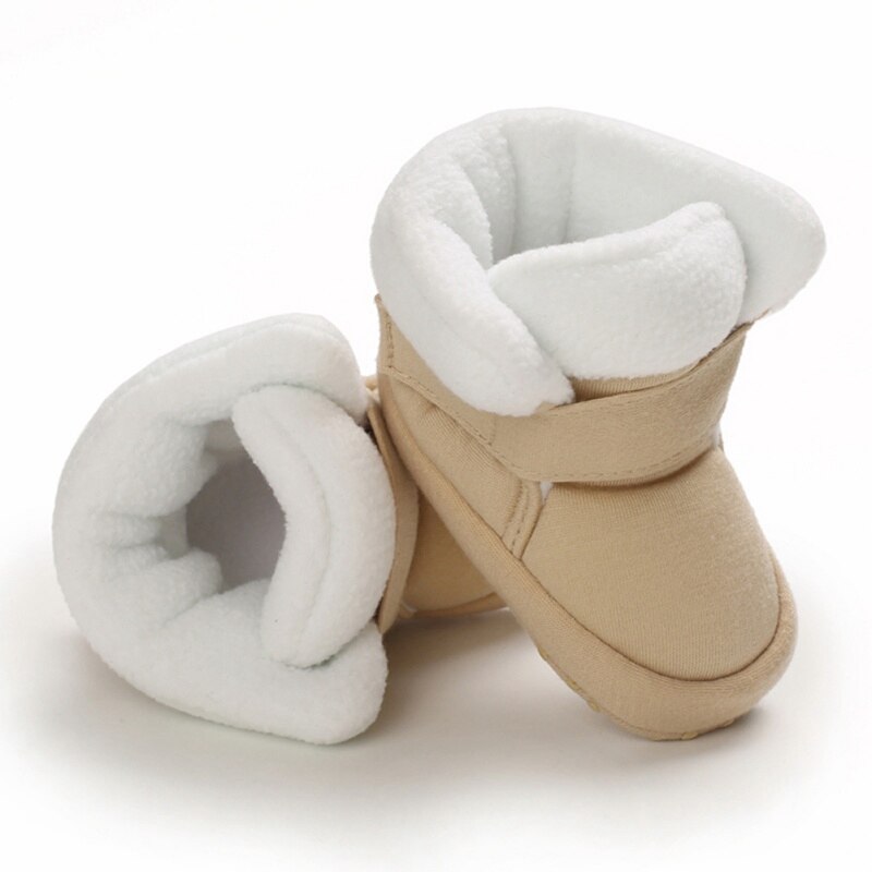 Baby Girls Boys Shoes of Winter Thicken Cotton Soft Sole Bootie Shoes Winter Boot Shoes Frist Walking Shoe: 5 / 7-12 Months