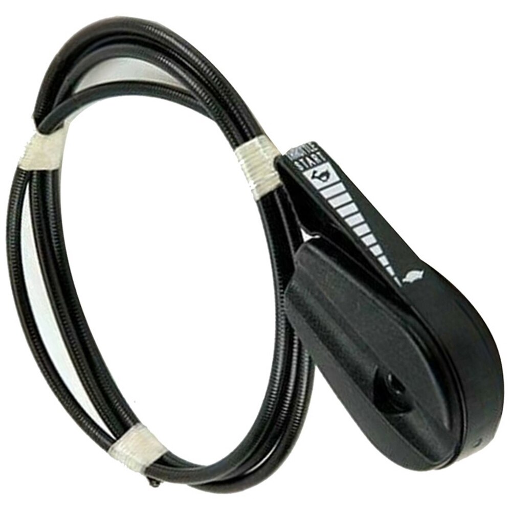 thumbnail image 2 of EX230 Throttle Control Excavator Throttle Control Cable 2.5M/8.2ft - Manual Flexible Throttle Wire For EX230 With Black Knob Throttle Cable For Mini Bike 2 of 10
