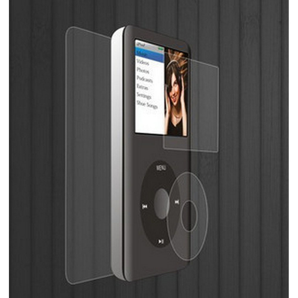 Clear Hard PC Case Cover for Apple iPod Classic 6th 7th 80GB 120GB Thin 160GB with Protective Film(10.5mm Thickness